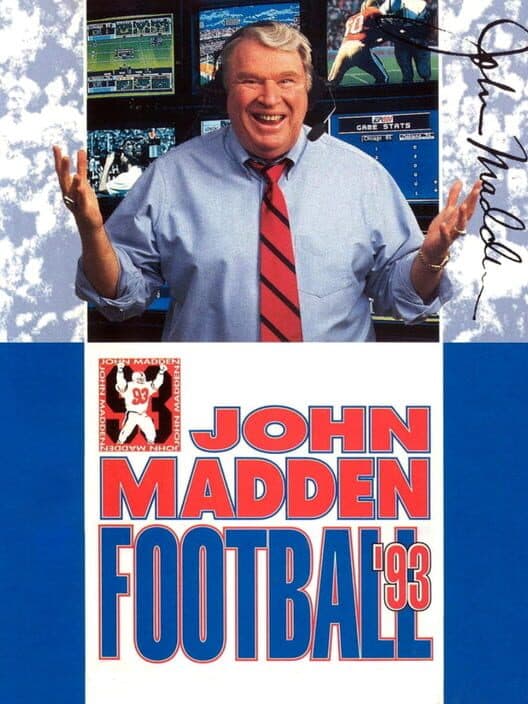 John Madden Football '93 for Sega Genesis game image