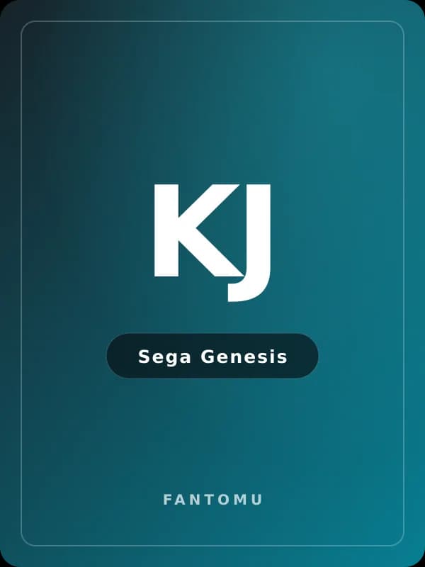 Konami Justifier for Sega Genesis game image