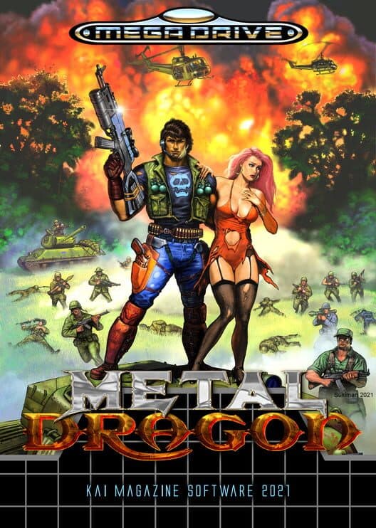 Metal Dragon [Homebrew] for Sega Genesis game image