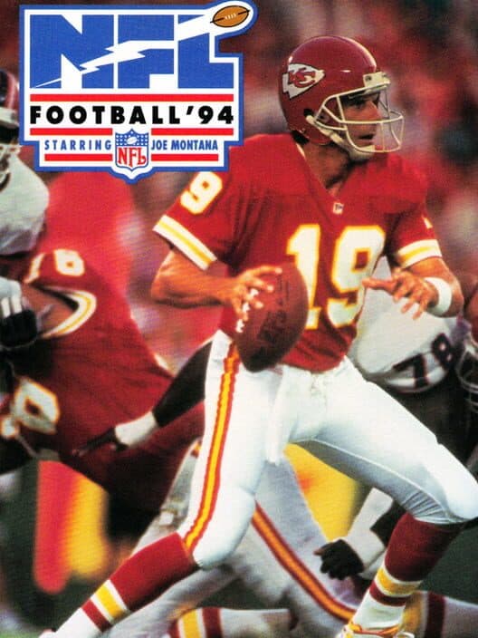 NFL Football '94 Starring Joe Montana for Sega Genesis game image