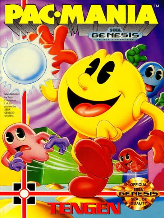Pac-Mania for Sega Genesis game image