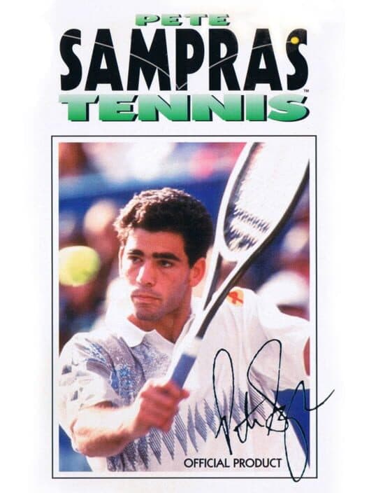 Pete Sampras Tennis for Sega Genesis game image