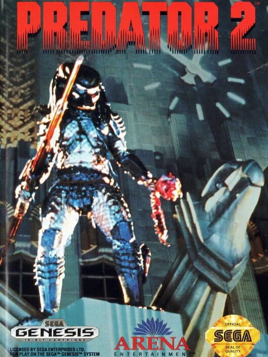 Predator 2 for Sega Genesis game image