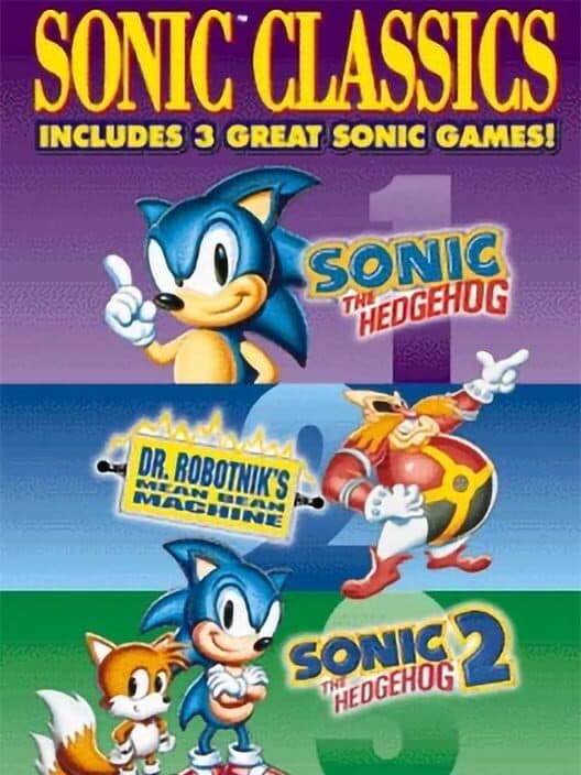 Sonic Classics for Sega Genesis game image