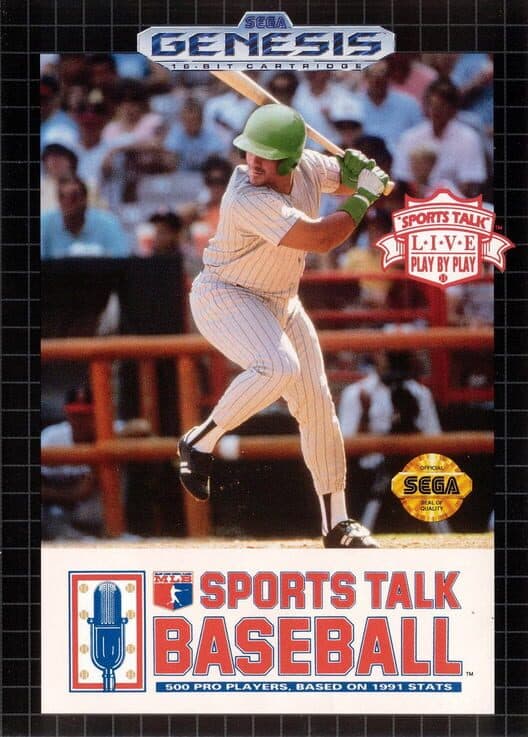 Sports Talk Baseball for Sega Genesis game image