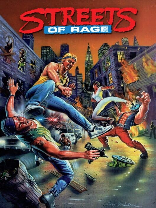 Streets of Rage for Sega Genesis game image