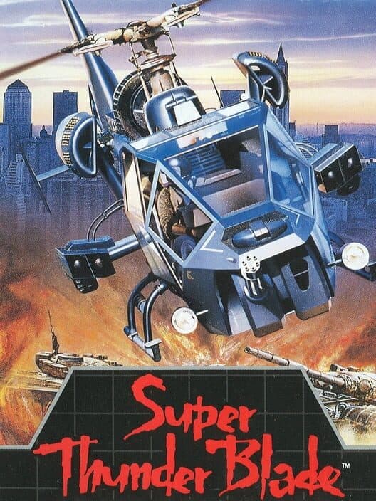 Super Thunder Blade for Sega Genesis game image
