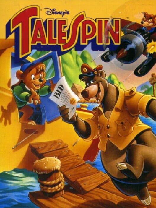 TaleSpin for Sega Genesis game image