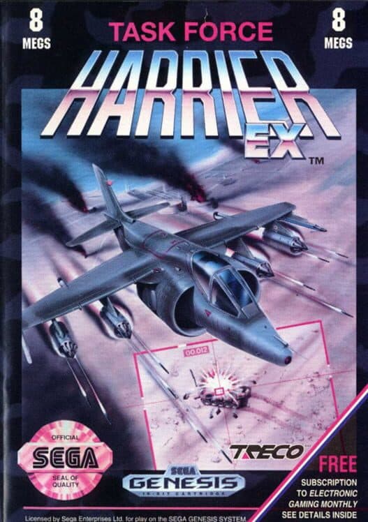 Task Force Harrier for Sega Genesis game image