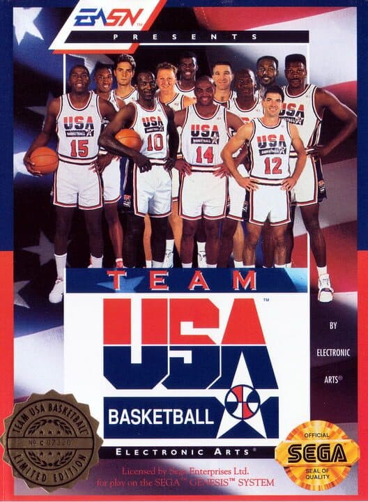 Team USA Basketball for Sega Genesis game image
