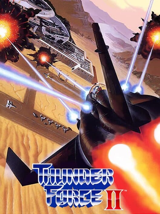 Thunder Force II for Sega Genesis game image
