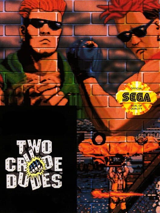 Two Crude Dudes for Sega Genesis game image