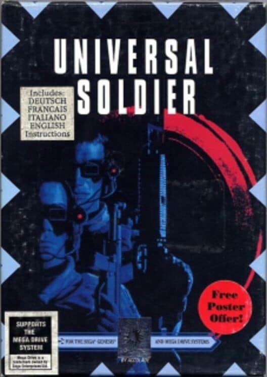 Universal Soldier for Sega Genesis game image