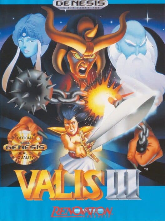 Valis III for Sega Genesis game image