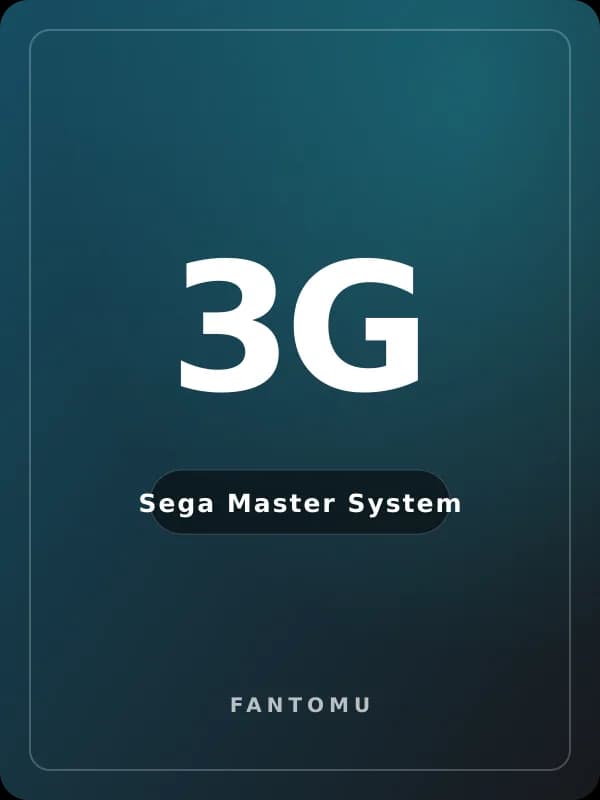 3D Glasses for Sega Master System game image