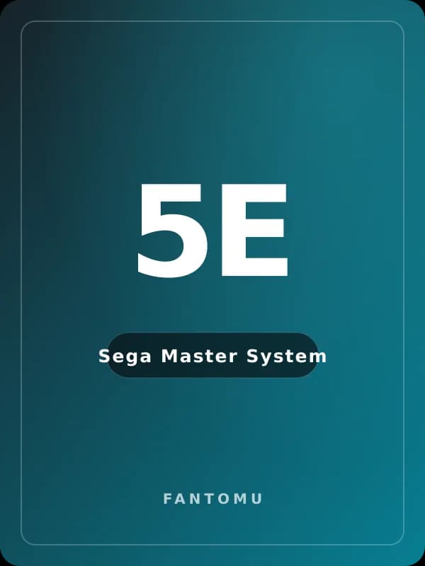 500XJ EPYX for Sega Master System game image