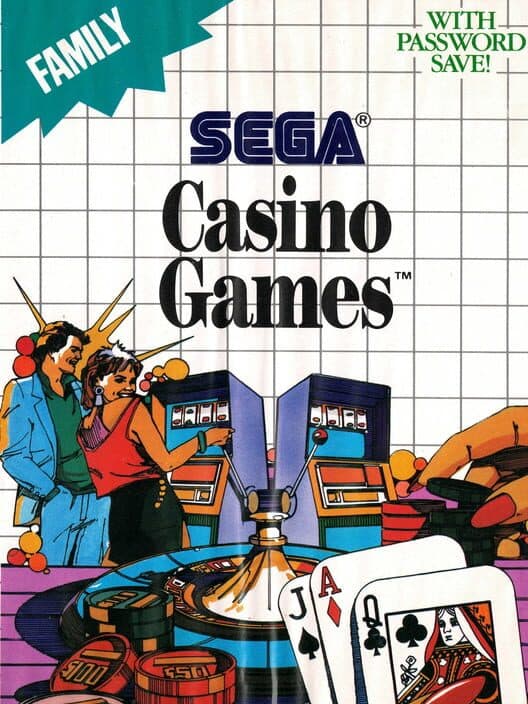 Casino Games for Sega Master System game image