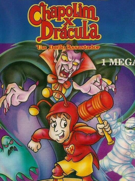 Chapolim x Dracula: Um Duelo Assustador for Sega Master System game image