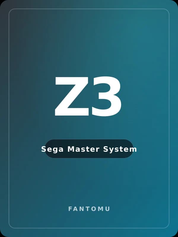 Zaxxon 3D for Sega Master System game image