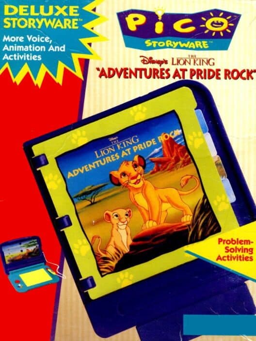 Disney's The Lion King: Adventures at Pride Rock for Sega Pico game image