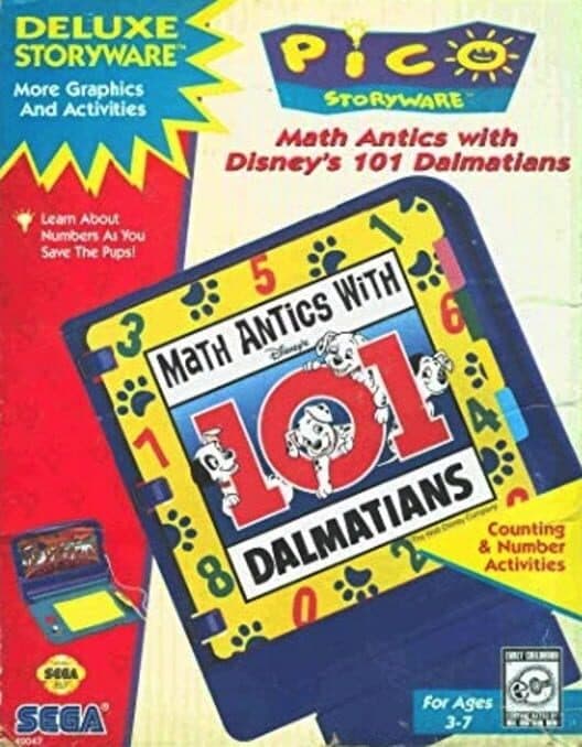 Math Antics with Disney's 101 Dalmatians for Sega Pico game image