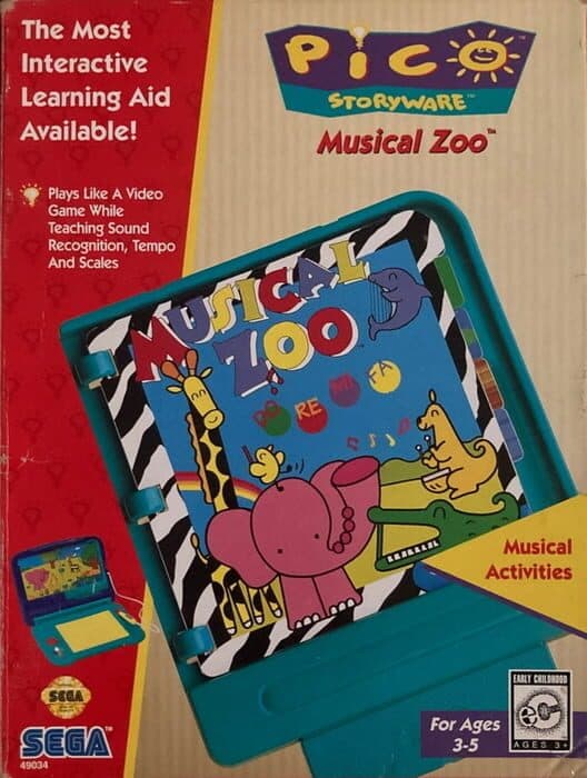 Musical Zoo for Sega Pico game image