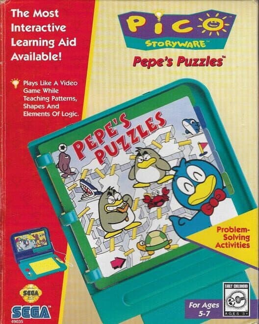 Pepe's Puzzles for Sega Pico game image