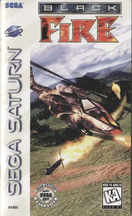 Black Fire for Sega Saturn game image