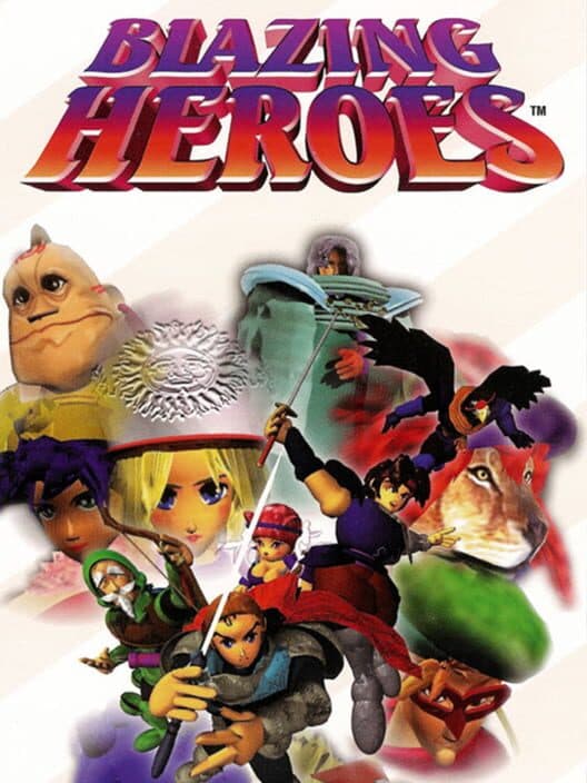 Blazing Heroes for Sega Saturn game image