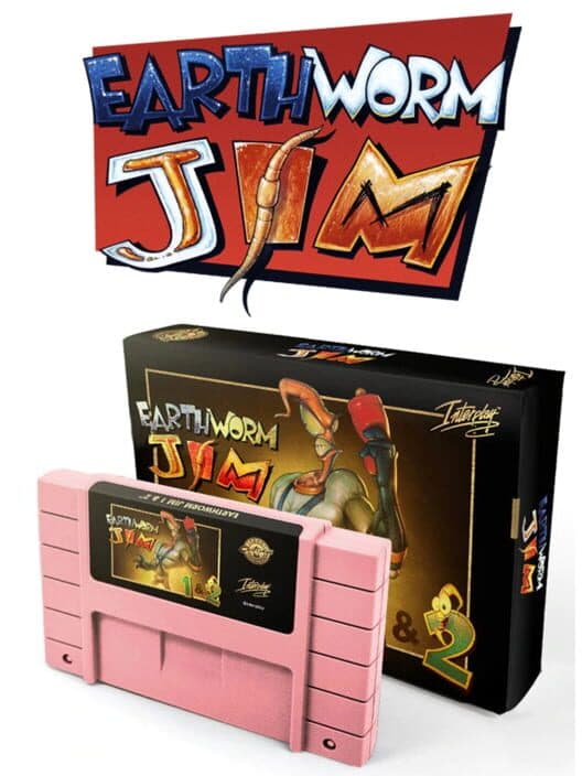 Earthworm Jim 1+2 [25th Anniversary Edition] for SNES game image