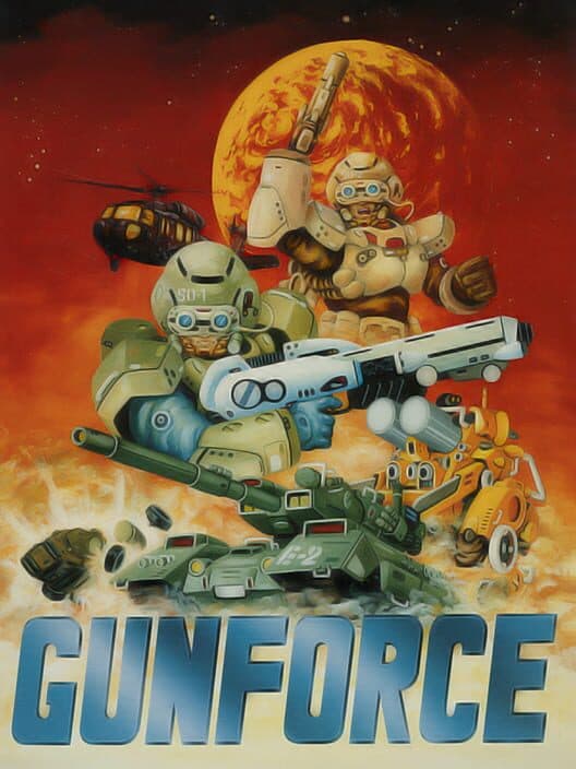 Gunforce for SNES game image