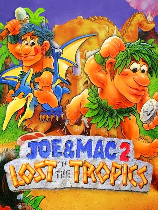 Joe and Mac 2 Lost in the Tropics for SNES game image