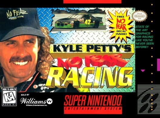 Kyle Petty's No Fear Racing for SNES game image