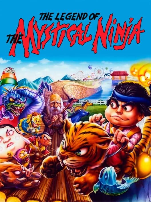 Legend of the Mystical Ninja for SNES game image