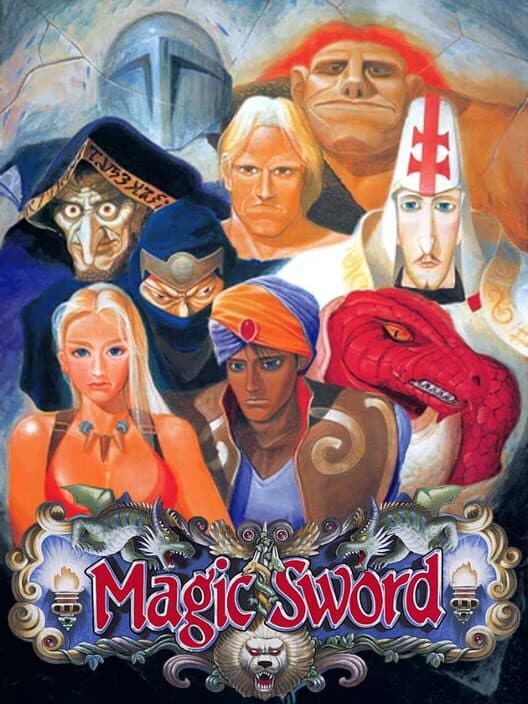 Magic Sword for SNES game image