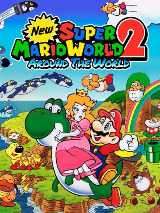 New Super Mario World 2: Around The World for SNES game image