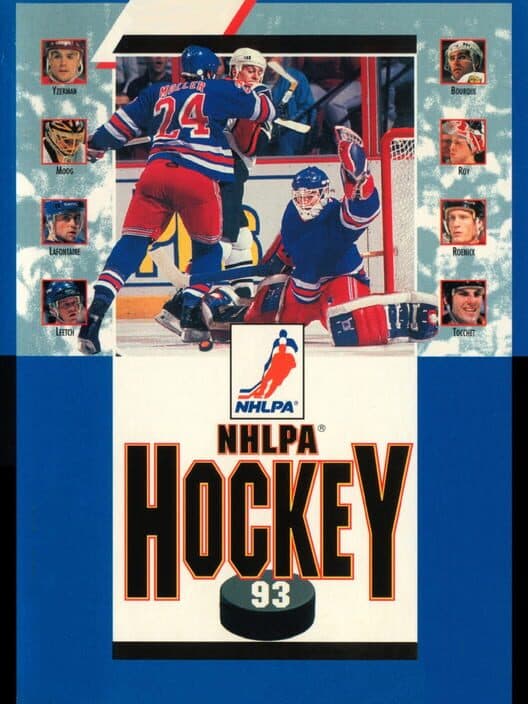 NHLPA Hockey '93 for SNES game image