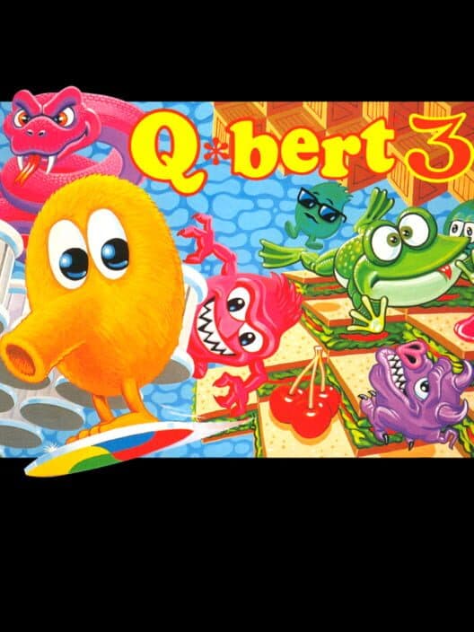 Q*bert 3 for SNES game image