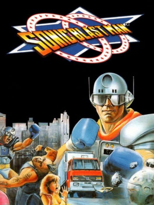 Sonic Blast Man for SNES game image