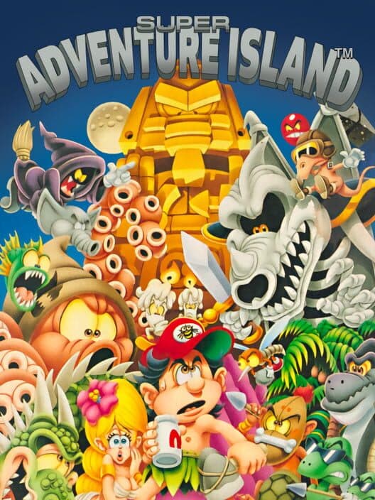 Super Adventure Island for SNES game image