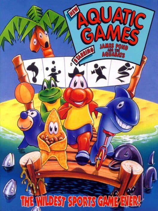 Super Aquatic Games for SNES game image