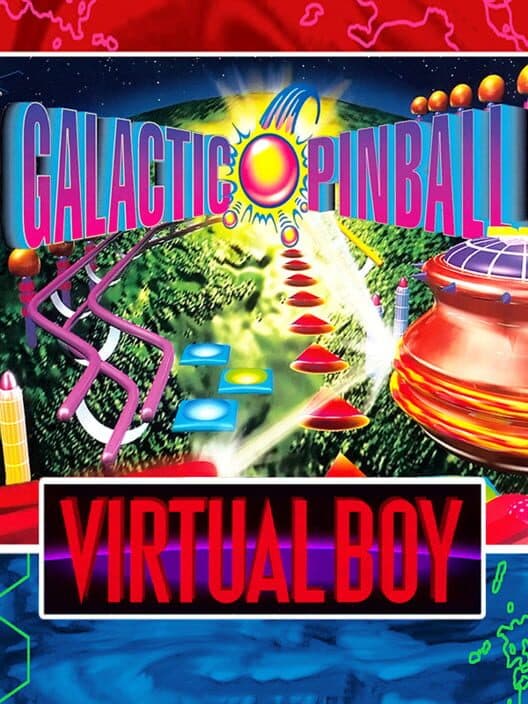 Galactic Pinball for Virtual Boy game image