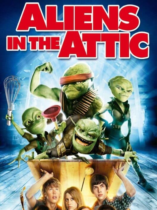 Aliens in the Attic for Wii game image