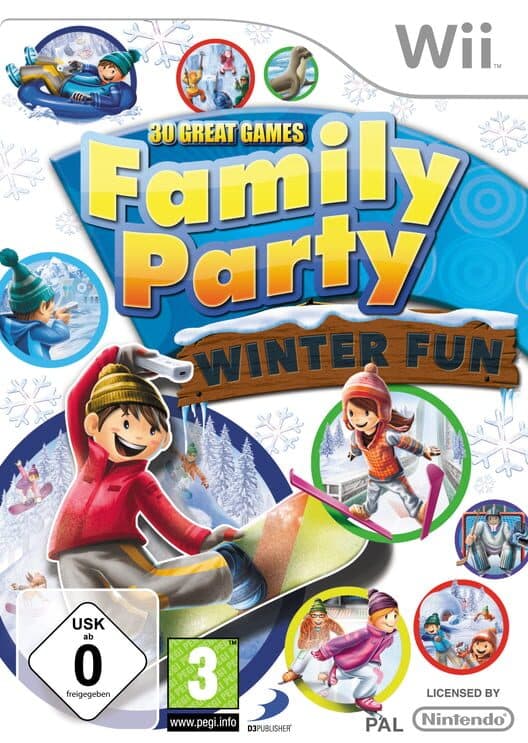 Family Party: 30 Great Games Winter Fun for Wii game image