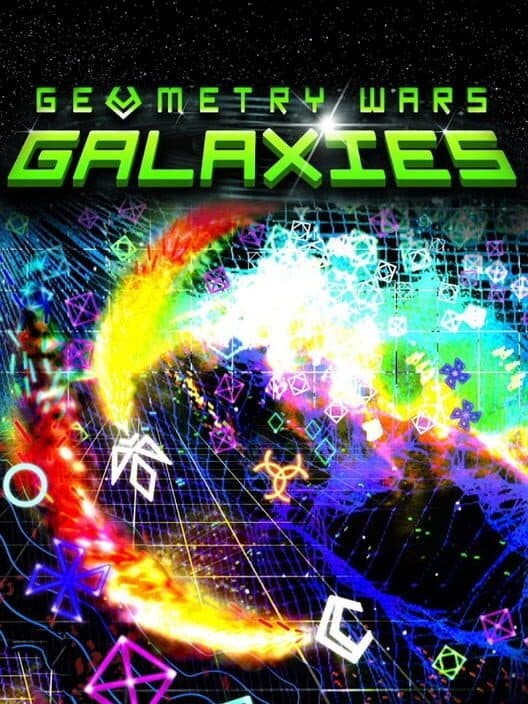 Geometry Wars Galaxies for Wii game image
