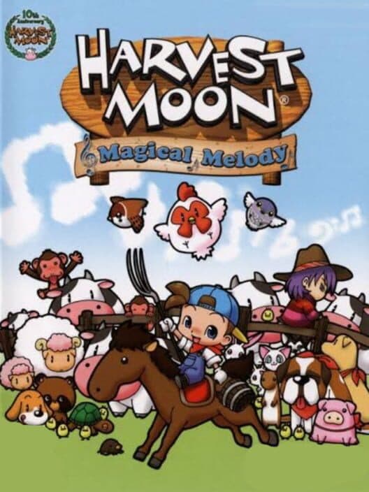 Harvest Moon Magical Melody for Wii game image