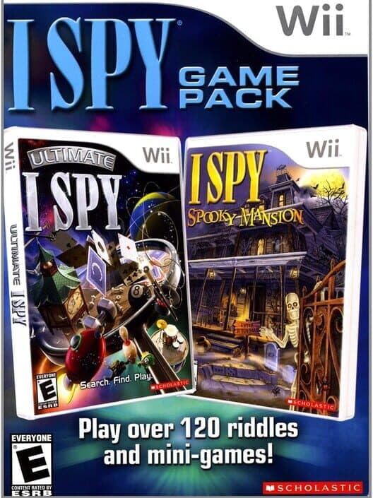 I Spy Game Pack: Ultimate and Spooky Mansion for Wii game image