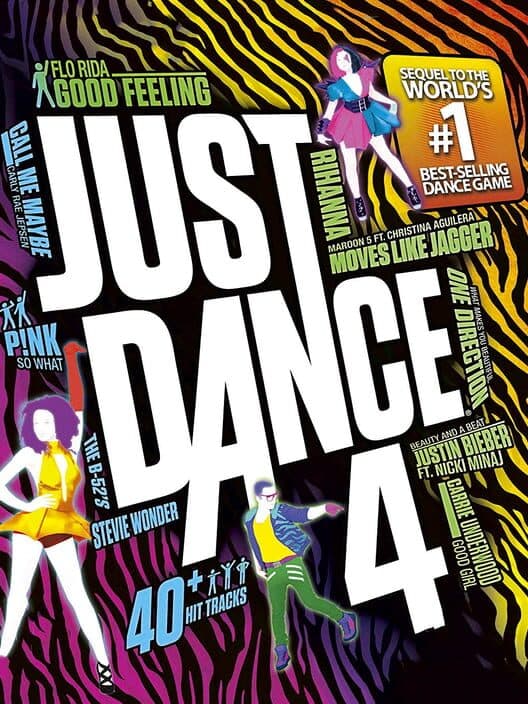 Just Dance 4 for Wii game image