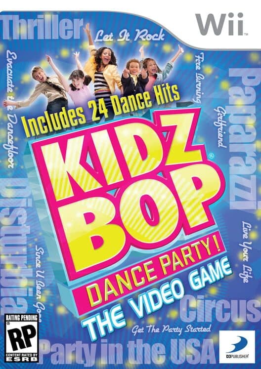 Kidz Bop Dance Party! The Video Game for Wii game image