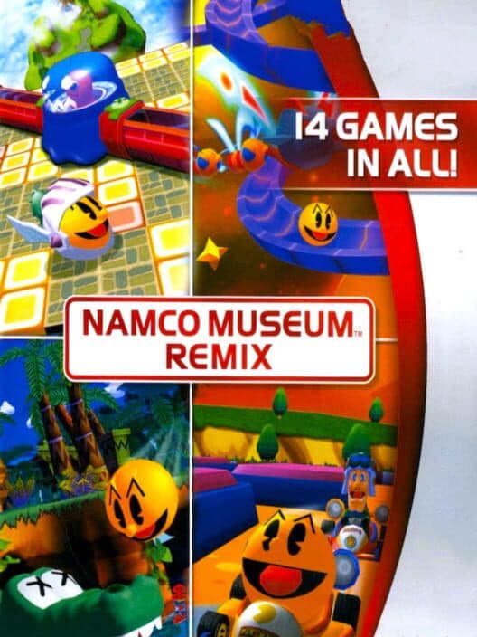 Namco Museum Remix for Wii game image